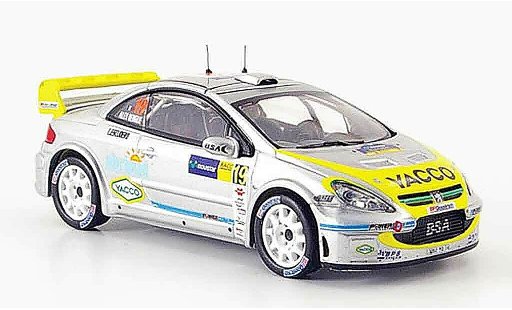 Peugeot 307 WRC 1/43 IXO no.19 bengue escudero racc catalunya 2006 modellautos
