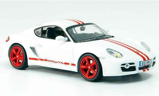 Porsche 718 S 1/43 Schuco weiss rot modellautos