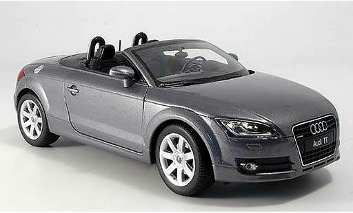 Audi TT roadster 1/18 Welly grau modellautos