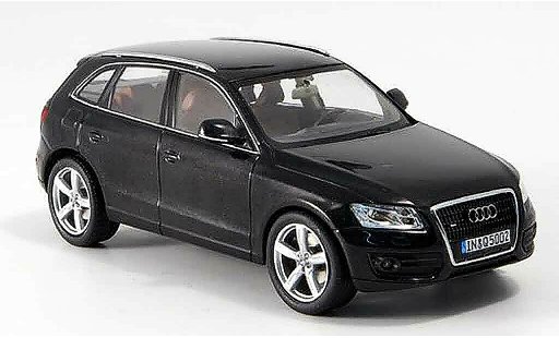 Audi Q5 suv 1/43 Schuco schwarz 2008 modellautos