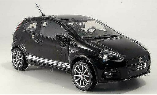 Fiat Grande Punto Abarth esseesse 1/18 Mondo Motors ss schwarz modellautos