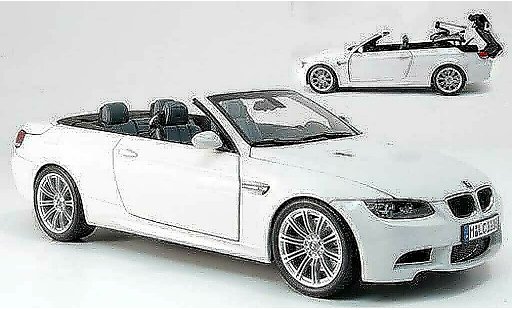 Bmw M3 Cabriolet 1/18 Kyosho E93 weiss modellautos
