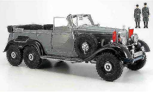 Mercedes G4 Base 1/18 Signature grau (premium) 1938 modellautos