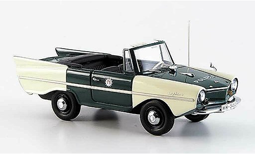 Amphicar Police police 1/43 Neo Cabrio Hamburg 1961 modellautos