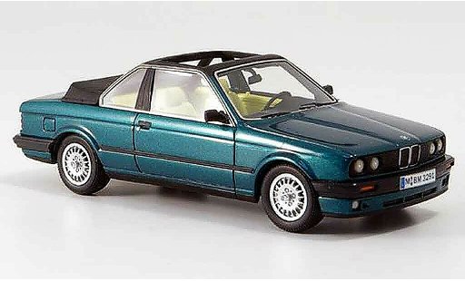 Bmw 320 Baur Cabriolet 1/43 Neo E30 i (E 30) Cabrio gr&Atilde;&frac14;n 1986 modellautos