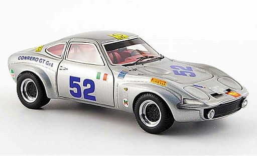 Opel GT Gr.4 1/43 Neo no.52 conrero targa florio 1971 modellautos