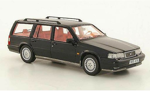Volvo 960 Estate 1/43 Neo schwarz 1996 modellautos