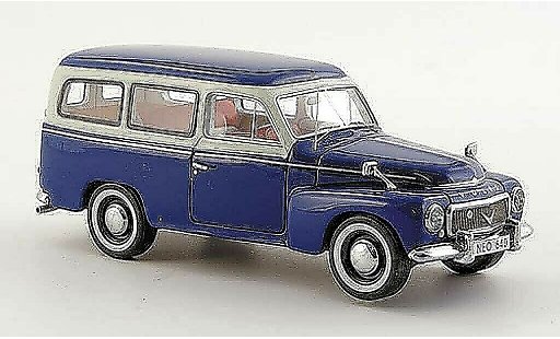 Volvo PV 445 Duett 1/43 Neo blau/grau 1956 modellautos