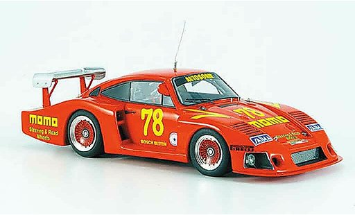 Porsche 935 1980 1/43 Look Smart Moby Dick No.78 Momo orange modellautos