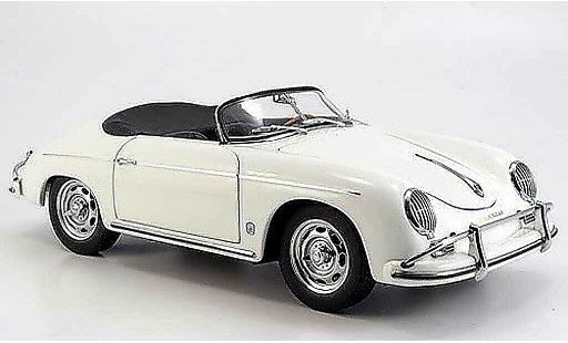 Porsche 356 A A 1/18 Autoart A speedster blanc modellautos