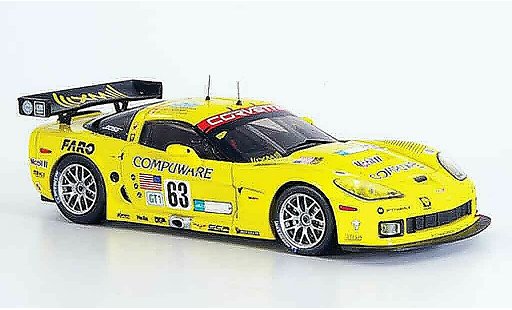 Chevrolet Corvette course 1/43 IXO C6 R No.63 Le Mans 2007 modellautos