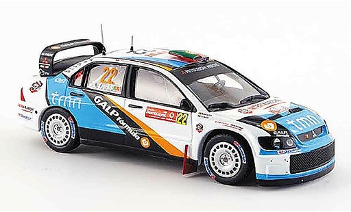 Mitsubishi Lancer Evolution IX 1/43 IXO WRC No. 22 Rallye Portugal 2007 modellautos