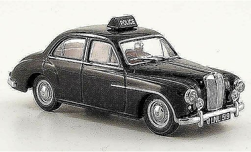 MG ZA Magnette 1/43 Oxford Northumberland County Constab. modellautos