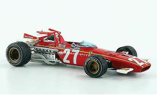 Ferrari 312 B 1/43 Brumm no.27 jacky ickx gp belgien 1970 modellautos