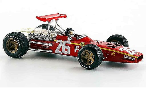 Ferrari 312 F1 1/43 Brumm f1no.26 jacky ickx 40.jubilaum 1968 2008 1968 modellautos