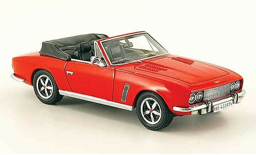 Jensen SIII DHC 1/43 Neo Interceptor rot modellautos
