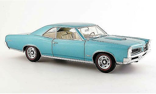 Pontiac GTO 1966 1/18 Highway 61 gr&Atilde;&frac14;n blau modellautos
