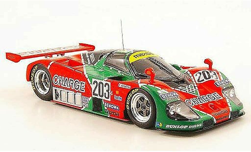 Mazda 767B Base 1/43 Spark No.203 Charge 24h Le Mans 1990 modellautos