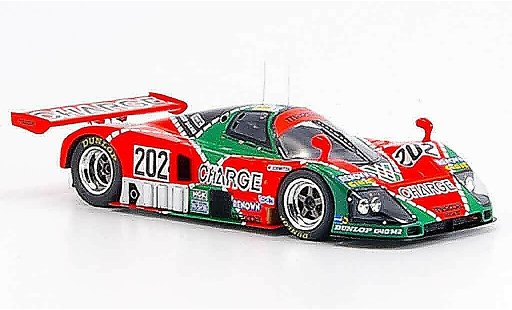 Mazda 787B Base 1/43 Spark No.202 Gachot Herbert Weidler Le Mans 1990 modellautos