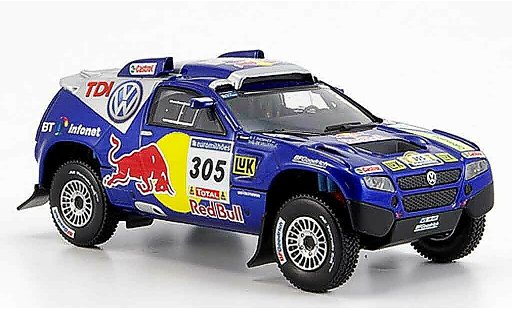 Volkswagen Touareg Dakar 1/43 Norev no.305 paris modellautos