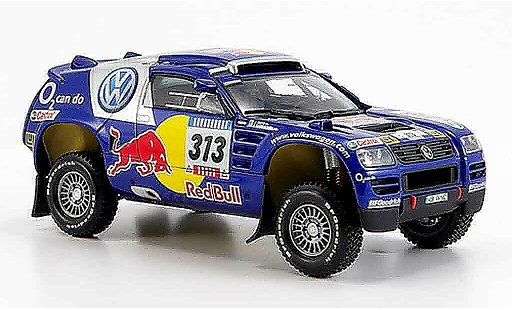 Volkswagen Touareg Dakar 1/43 Minichamps no.313 paris 2005 modellautos