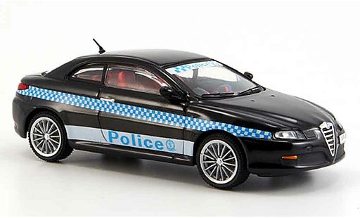 Alfa Romeo GT police 1/43 M4 2000 gts sydney 2006 modellautos
