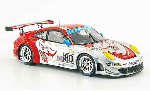 Porsche 911 GT3 RSR 1/43 Spark 2008 No.80 Le Mans modellautos