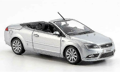 Ford Focus Cabrio Coupe 1/43 Minichamps grau metallisee 2008 modellautos
