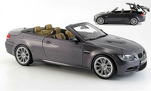 Bmw M3 Cabriolet 1/18 Kyosho E93 grau 2008 modellautos
