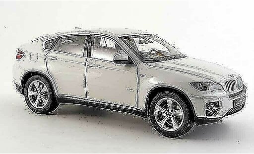Bmw X6 xdrive 50i 1/18 Kyosho E71 xdrive50i weiss modellautos