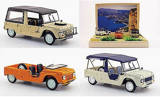Citroen Mehari Berline 1/43 Norev 3er set 40 jahre modellautos