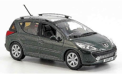 Peugeot 207 SW 1/43 Norev grau 2008 modellautos