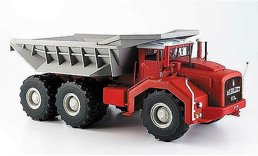 Berliet T100 camion 1/43 Norev rot Muldenkipper 1959 modellautos