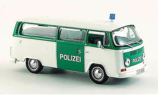 Volkswagen Combi Base 1/43 WhiteBox t2 bulli police fensterbus modellautos