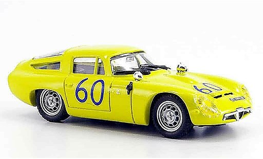 Alfa Romeo Giulia TZ1 1/43 Best no.60 kim targa florio 1965 modellautos