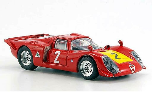 Alfa Romeo 33.2 prototipo 1/43 Best 1968 No.2 Imola modellautos