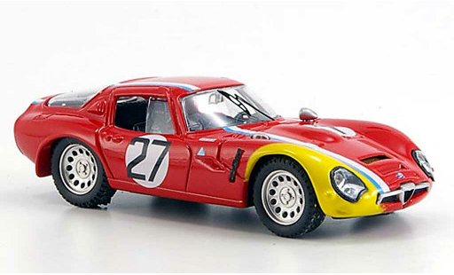Alfa Romeo Giulia TZ2 1/43 Best No.27 Pilette Monza 1967 modellautos