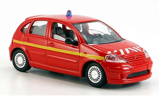 Citroen C3 pompiers 1/43 Solido pompier 2002 modellautos