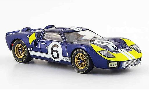 Ford GT40 Mk II 1/43 IXO GT 40 No.6 Andretti Bianchi 24h Le Mans 1966 modellautos