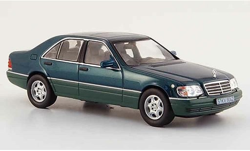 Mercedes Classe S Base 1/43 IXO S 500 (W 140) gr&Atilde;&frac14;n 1994 modellautos