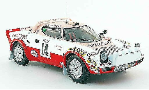 Lancia Stratos Rallye 1/43 IXO hf no.14 aseptogyl monte carlo 1977 modellautos