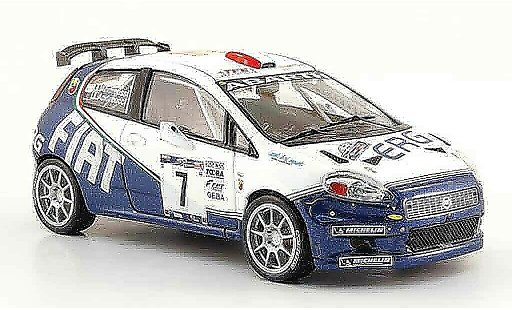 Fiat Punto Rally 1/43 IXO S 2000 No.7 Sieger Rallye Mille Miglia 2006 modellautos