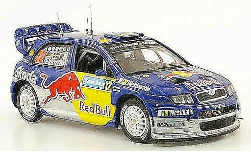 Skoda Fabia WRC 1/43 IXO No.12 Rally Schweden 2006 modellautos