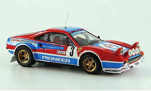Ferrari 308 GTB 1/43 Best no.3 monte carlo 1982 modellautos