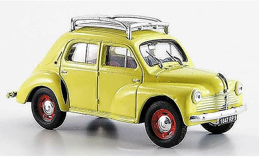Renault 4CV Base 1/43 Eligor r 1060 avec barres de toit 1947 modellautos