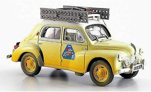 Renault 4CV Racing 1/43 Eligor rallye mediteranee 1950 modellautos