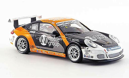 Porsche 911 GT3 CUP 1/43 Minichamps 2007 No.9 Watts modellautos