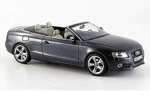 Audi A5 cabriolet 1/43 Schuco Cabrio grau modellautos