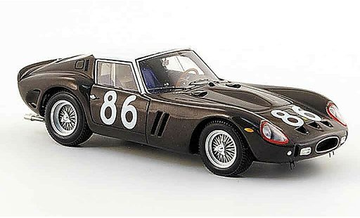 Ferrari 250 GTO 1962 1/43 Red Line no.86 4.targa florio modellautos