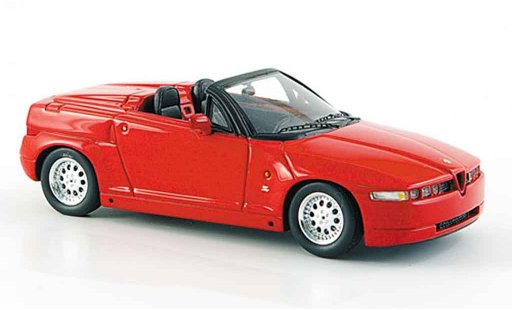 Alfa Romeo RZ zagato roadster 1/43 Spark rot 1992 modellautos